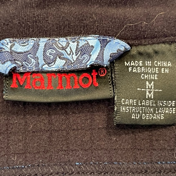 Medium Royal Blue nylon Marmot ski coat - Picture 8 of 13